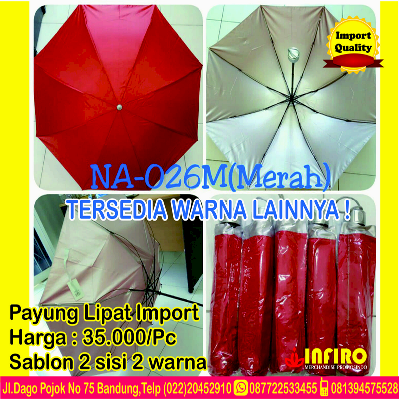 Payung Promosi Berkualitas Tinggi untuk Instansi Pemerintah dan Swasta